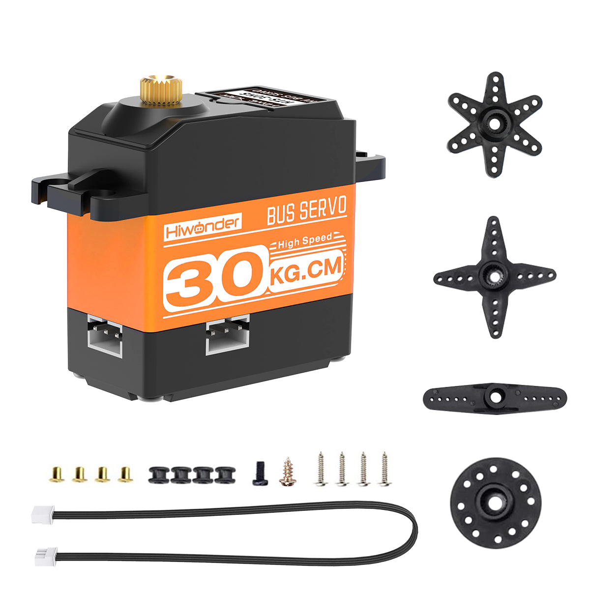 High-speed Serial Bus Servo HTS-30HS Strong Magnet 30KG and Large Torque  Dedicated to Four-legged Dog Robots High-speed Serial Bus Servo HTS-30HS Strong Magnet 30KG and Large Torque  Dedicated to Four-legged Dog Robots